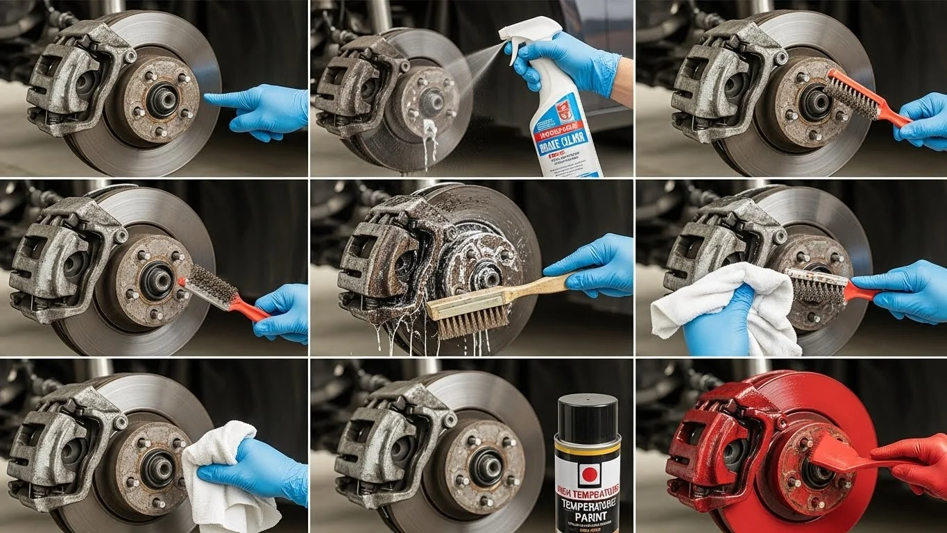 How to Clean Brake Calipers